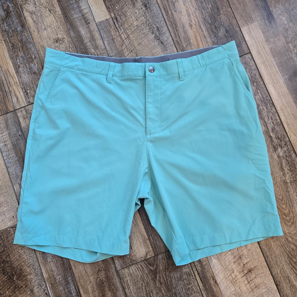 Adidas Golf Shorts Mens 40 Aqua Blue Teal Primegreen Ultimate